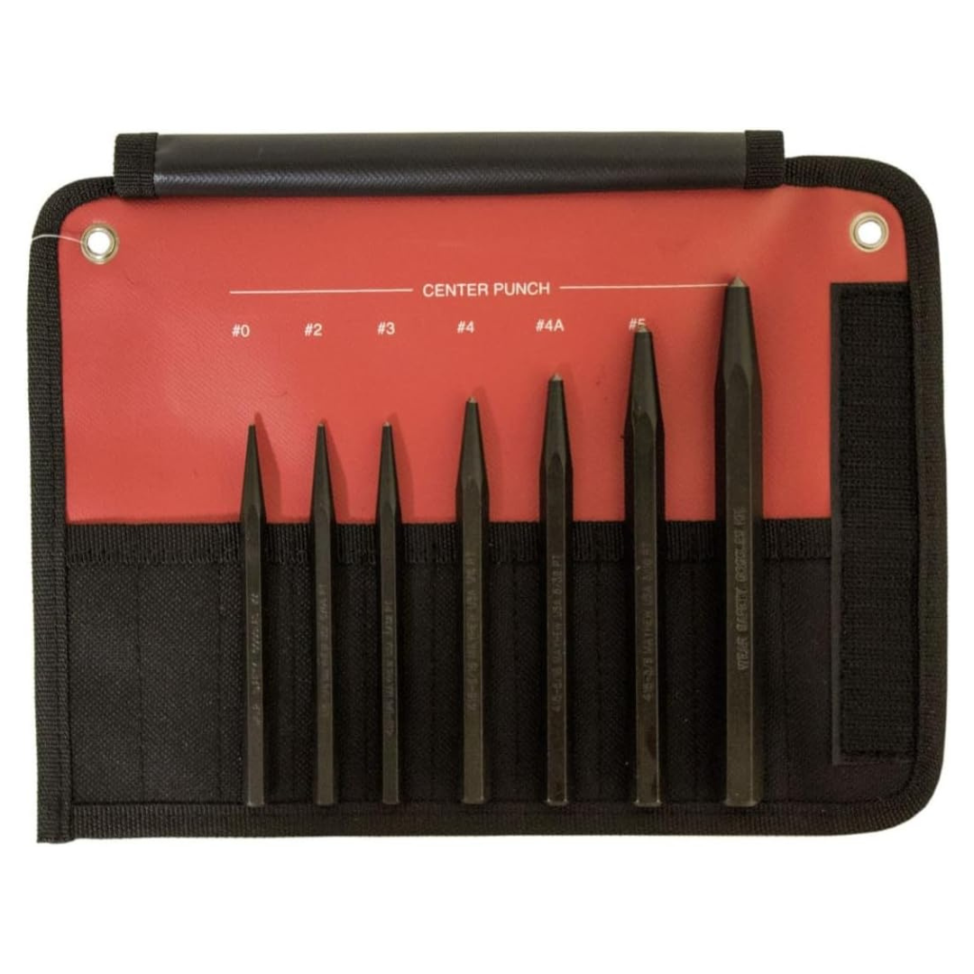 7-Piece Mayhew Tools 60007 Center Punch Set