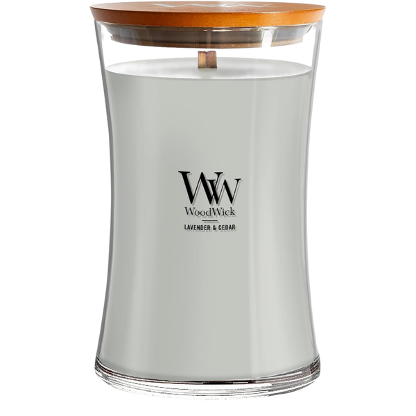 21.5-Oz WoodWick Lavender & Cedar Holiday Candle