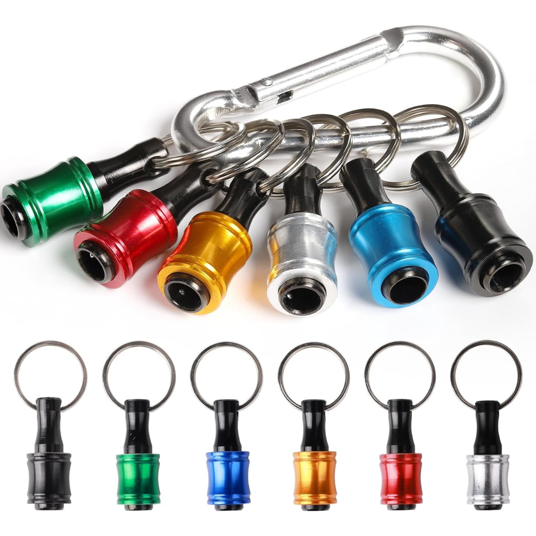 6-Piece Quick-Change Drill Attachment Bit Holder