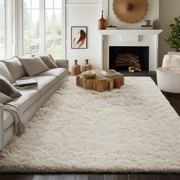 Ophanie 8x10 Non-Slip Fluffy Area Rugs