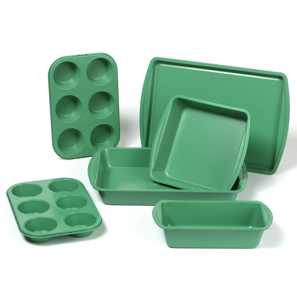 Mainstays 6 Piece Non-Stick Bakeware Sets