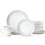 16-Piece Elle Collection Lorraine Round Dinnerware Set