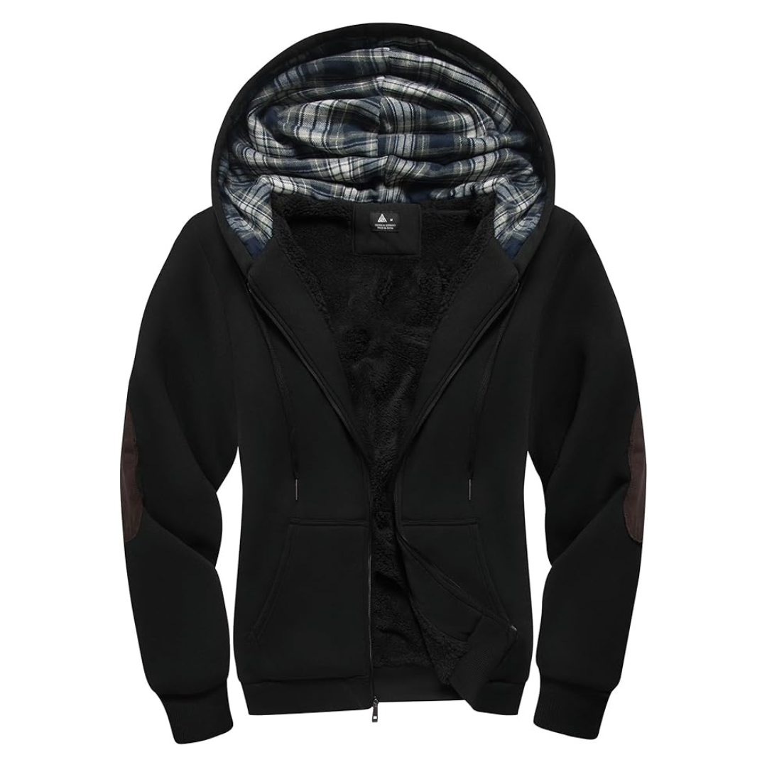Men's Heavyweight Fleece Jacket Hoodies