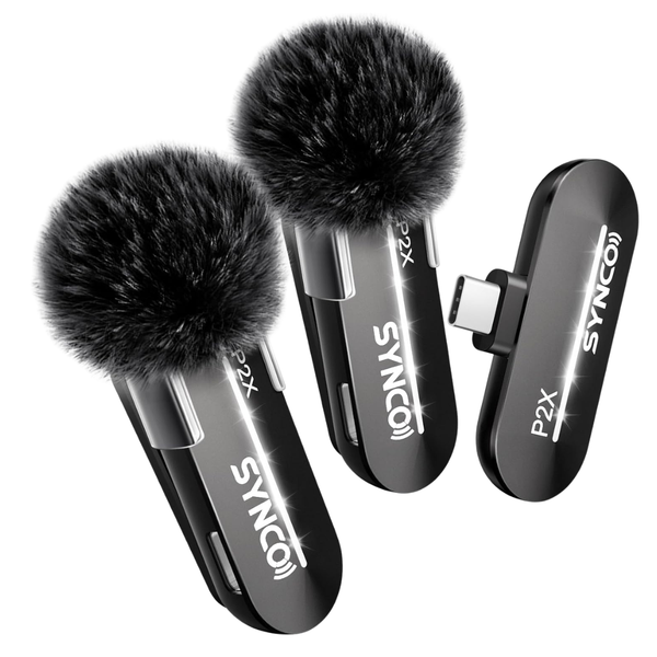 SYNCO 2 Mics Wireless Lavalier Microphone