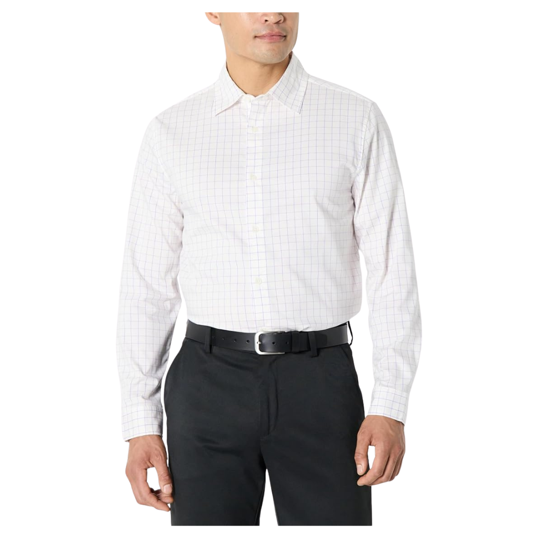 Amazon Essentials Men's Regular-Fit Long-Sleeve Shirt