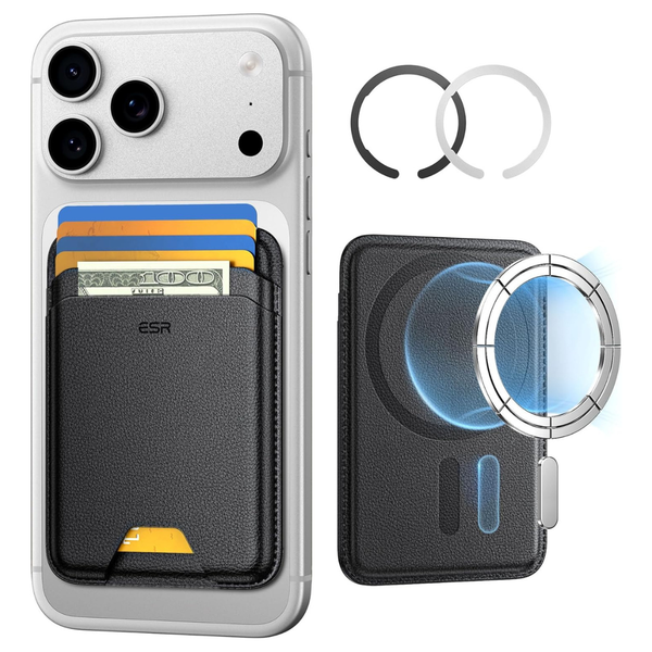 MagSafe 5-Card Holder W/ RFID Blocking Slim Magnetic Wallet