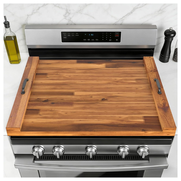 22" x 29.5" Noodle Board Stove Cover W/ Handles (3 Colors)