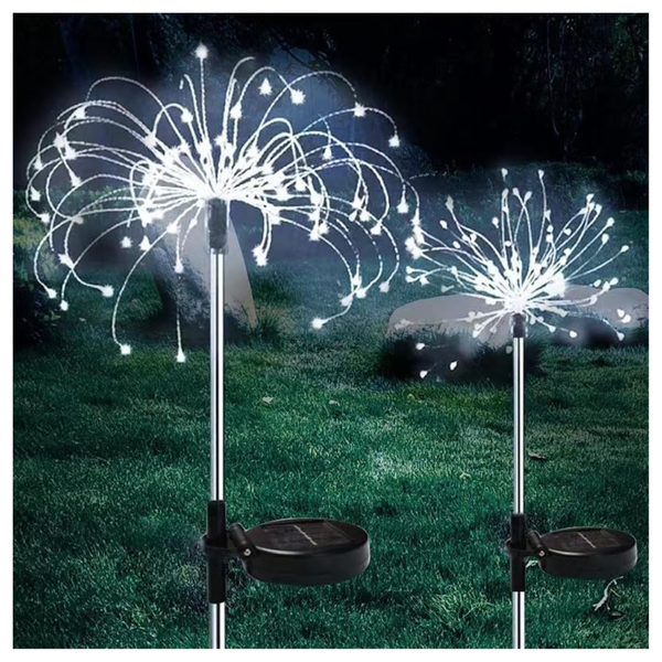 2-Pack of Outdoor Solar Garden Lights