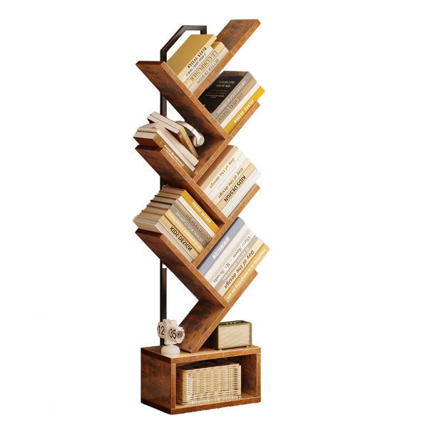 Casacomoda 6-Tier Tree Bookshelf