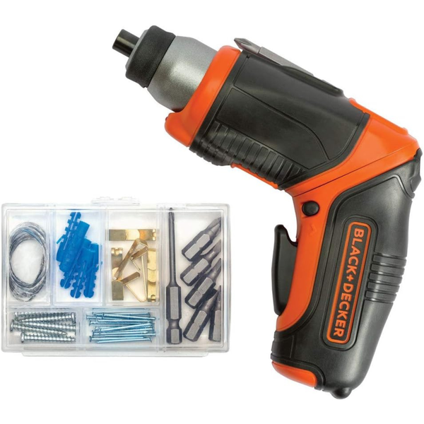 Black & Decker 4V MAX Cordless Rechargeable Lithium Pivot Screwdriver