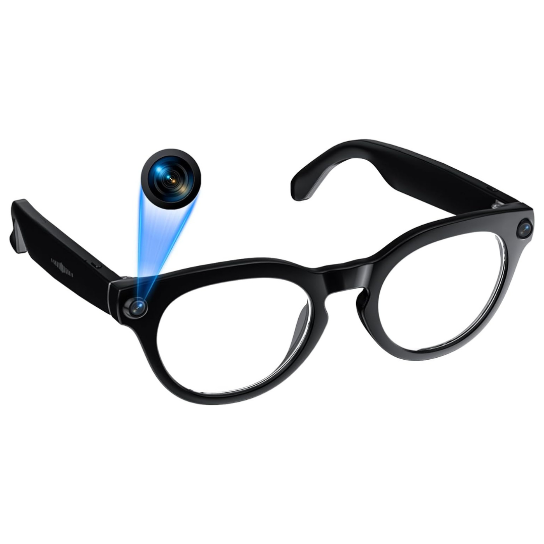 Orpnkna AI Blue light Smart Glasses With 8MP Camera