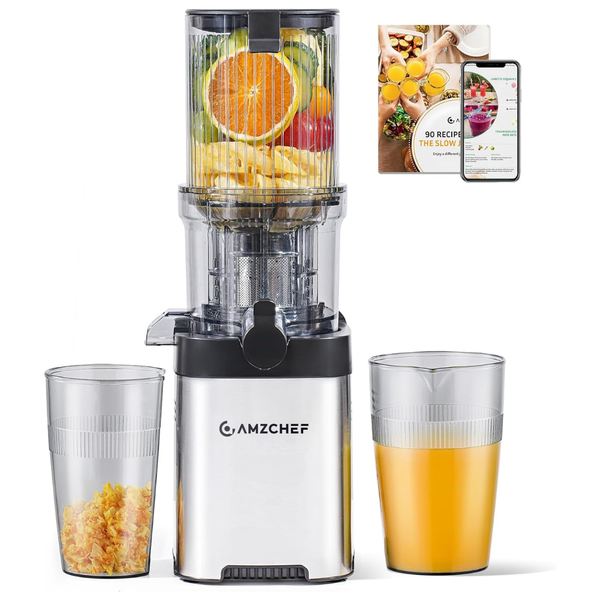 Cold Press Juicer With Wide Mouth and Slow Masticating