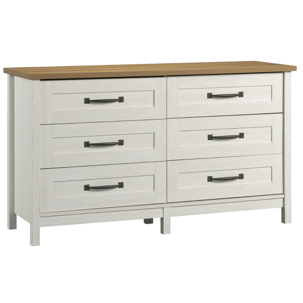 57" Better Homes & Gardens 6-Drawer Modern Farmhouse Dresser (3 Colors)