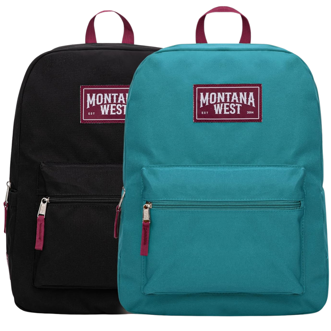 Montana West 2-Piece Casual Lightweight Backpack Set