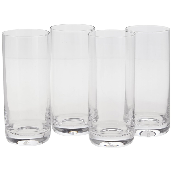 Set of 4 NutriChef 14.2oz Highball Drinking Glasses