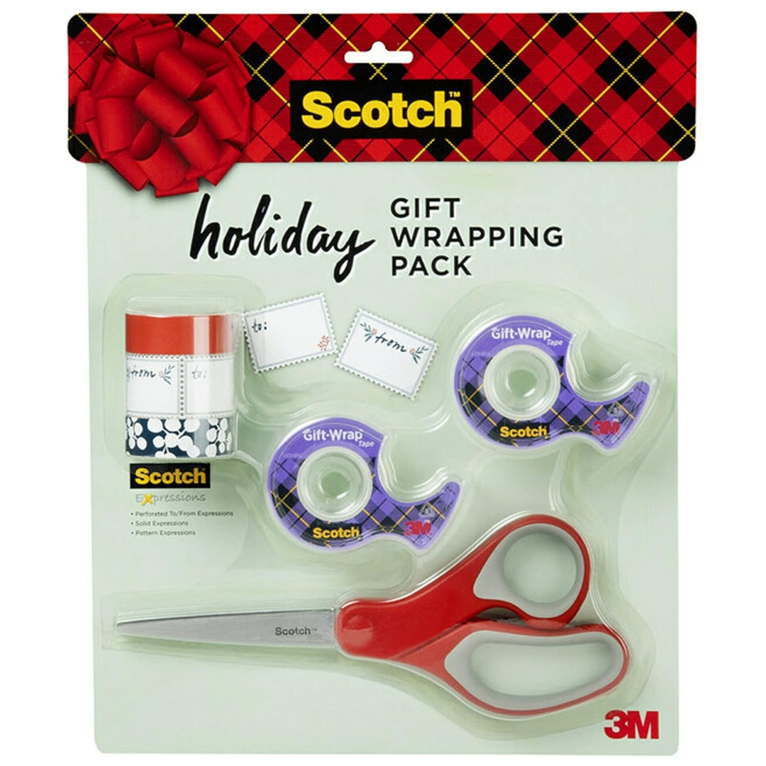 Scotch Holiday Gift Wrapping Kit