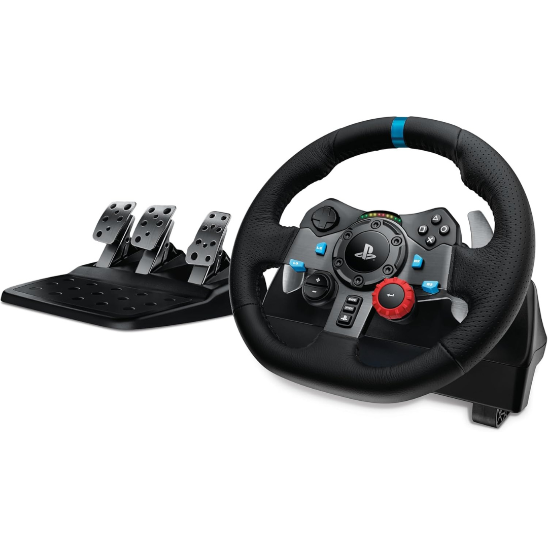 Logitech G29 Driving Force Racing Wheel & Floor Pedals + G Driving Force Shifter