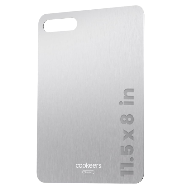 11.5" x 8" Double-Sided Pure Titanium Cutting Board