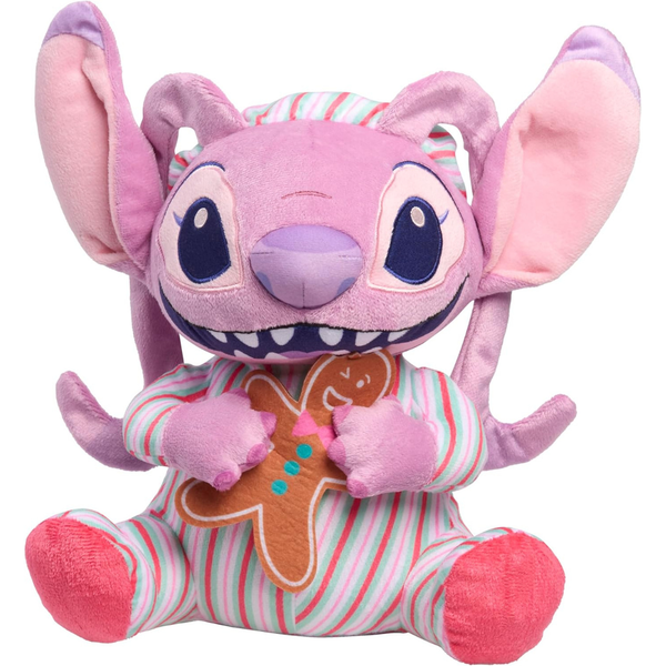 Disney 10" Stitch Holiday Feature Plush Angel Stuffed Animal w/ Music & Motion