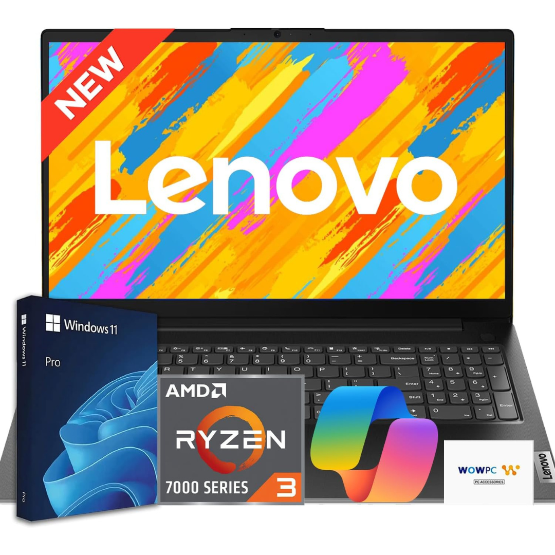 Lenovo V15 15.6" FHD+ Laptop (Ryzen 3 7320U / 16GB RAM / 256GB SSD)