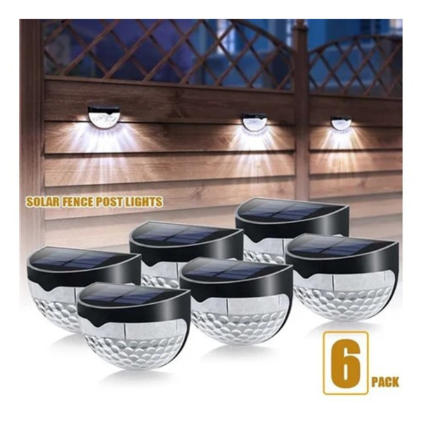 6-Pack Hakol Solar Powered Waterproof Lights