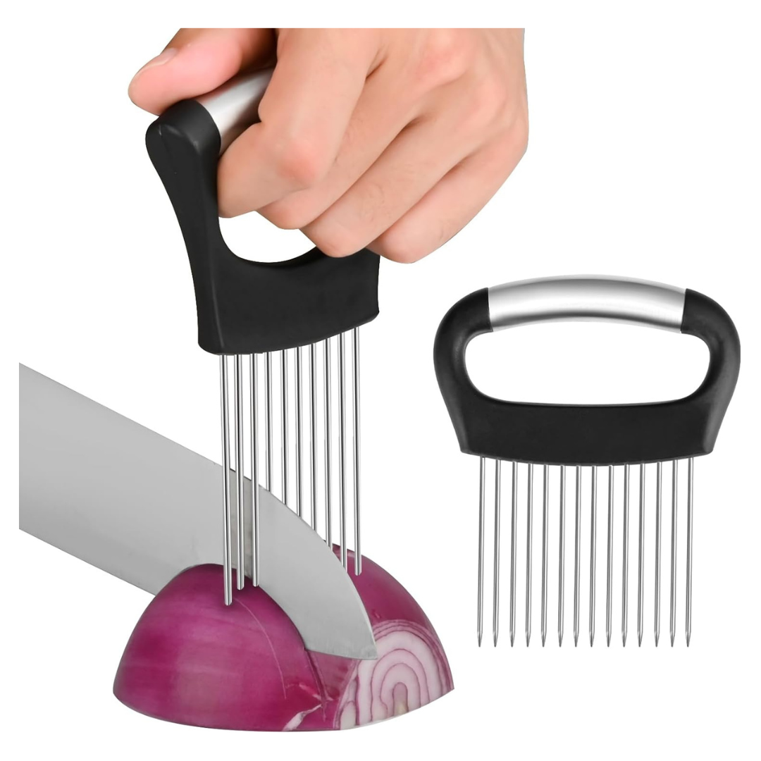 2-Pieces Girla Stainless Steel Onion Holder