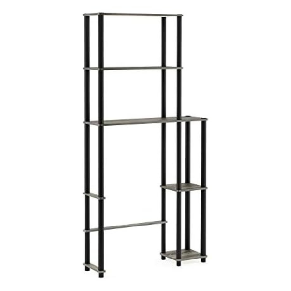 Furinno Turn-N-Tube Over-the-Toilet Storage Rack With 5 Shelves