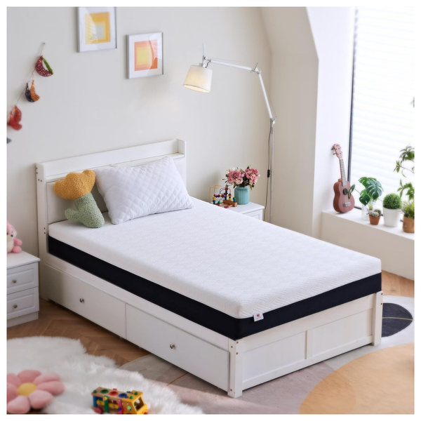 6" Twin Size Cooling Gel Memory Foam Mattresses