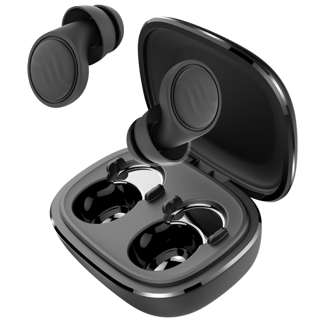 35dB Noise Cancelling Reusable Ear Plugs W/ 7 Eartips & Case