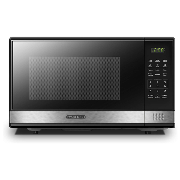 Black & Decker 1000W 1.1Cu.Ft Digital Microwave Oven (EM031MB11)
