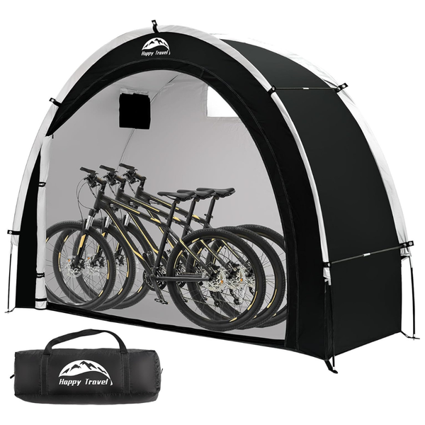 PU4000 Waterproof Outdoor Portable Bike Storage Shed Tent