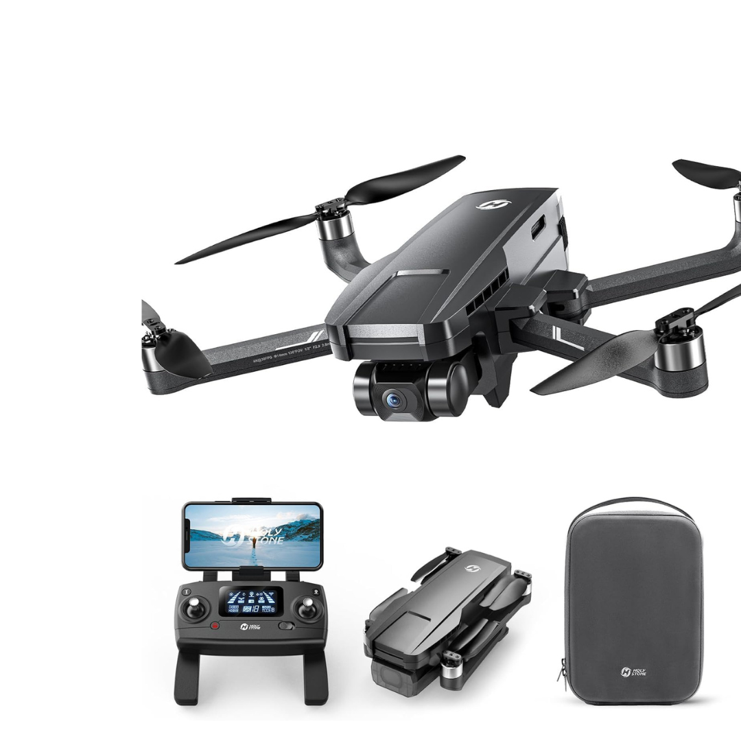 Holy Stone 2 Axis Gimbal GPS Drone With 4K EIS Camera