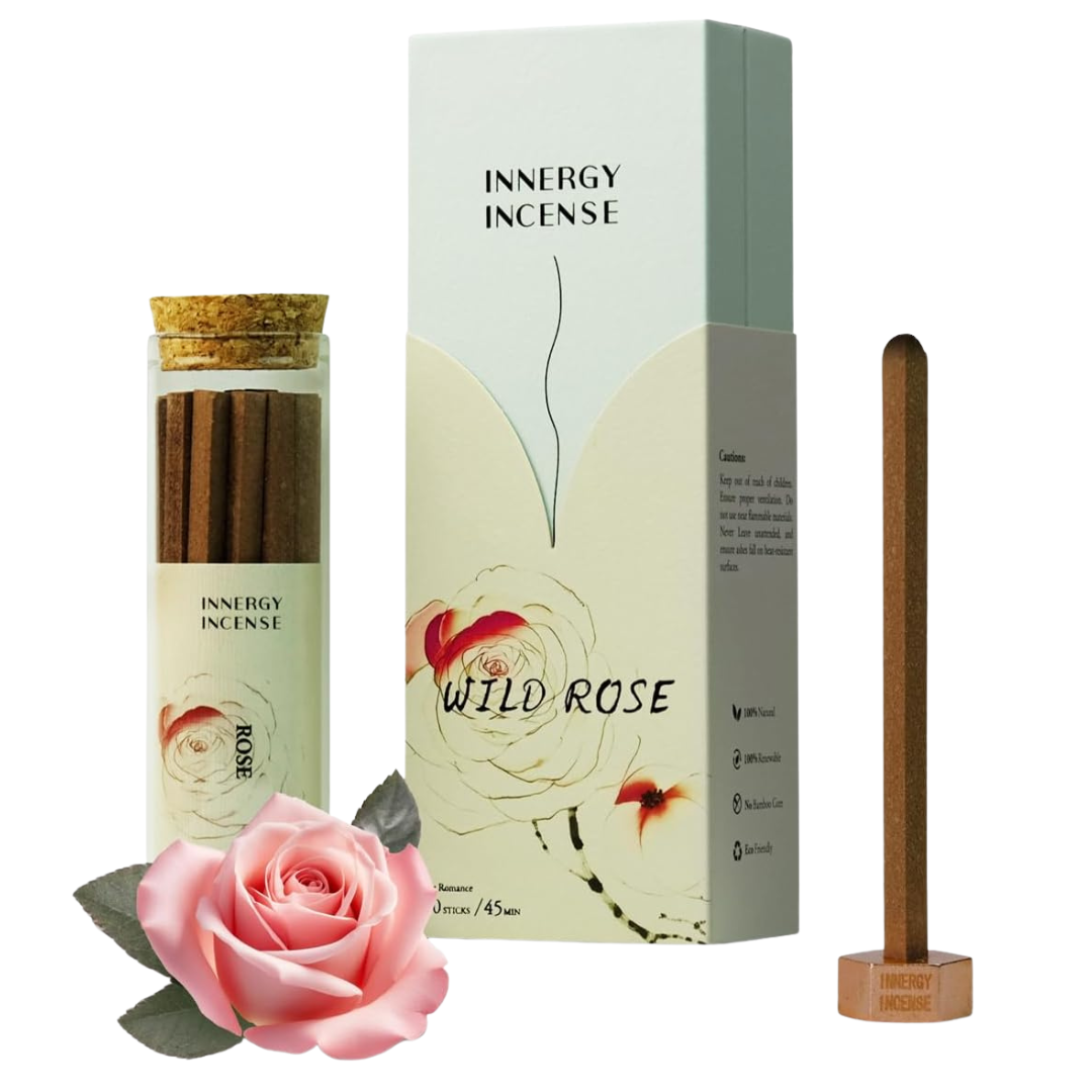 Love & Self-Care Innergy Rose Luxury Floral Incense Sticks