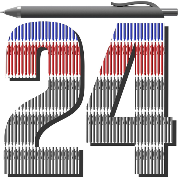 24-Count Retractable Smooth Writing Pens