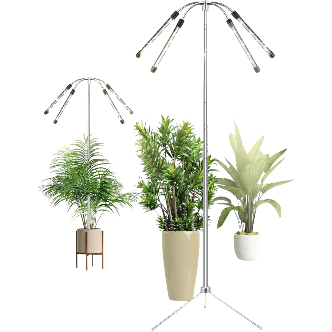 15"-62" Height Adjustable Plant Growing Lights W/Stand