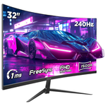 32" Exovyn Z32D Curved FHD 240Hz 1ms HDR VA Gaming Monitor
