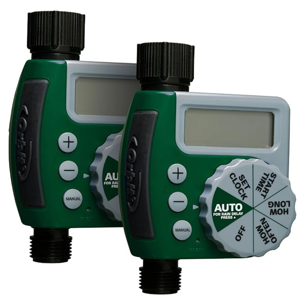 2-Pack Orbit 62067 1-Outlet Programmable Digital Hose Watering Timer