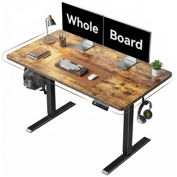 CubiCubi 48" Large Adjustable One-Piece Standing Desk