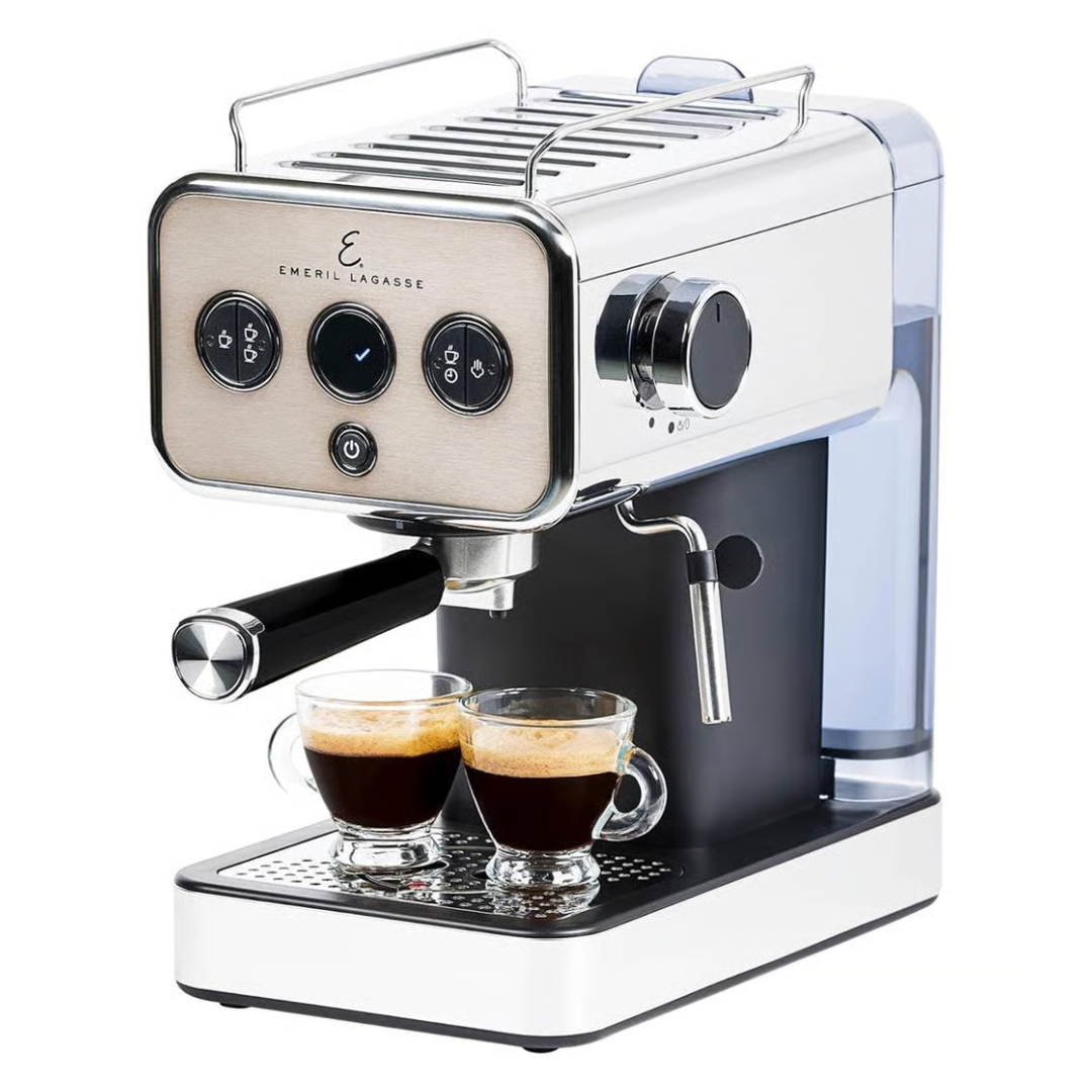 Emeril Lagasse Semi-Automatic 15-Bar Pro Espresso Machine
