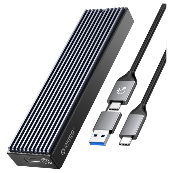 ORICO M.2 NVMe Solid State Drive Enclosure (USB 3.1 Gen 2 10Gbps)