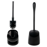 Set of 2 Compact Toilet Bowl Brush And Holder