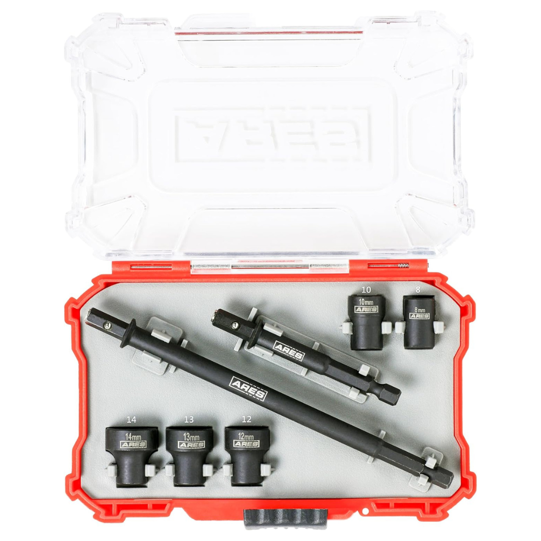7-Piece ARES 27087 Nut Driver Set Metric Magnetic