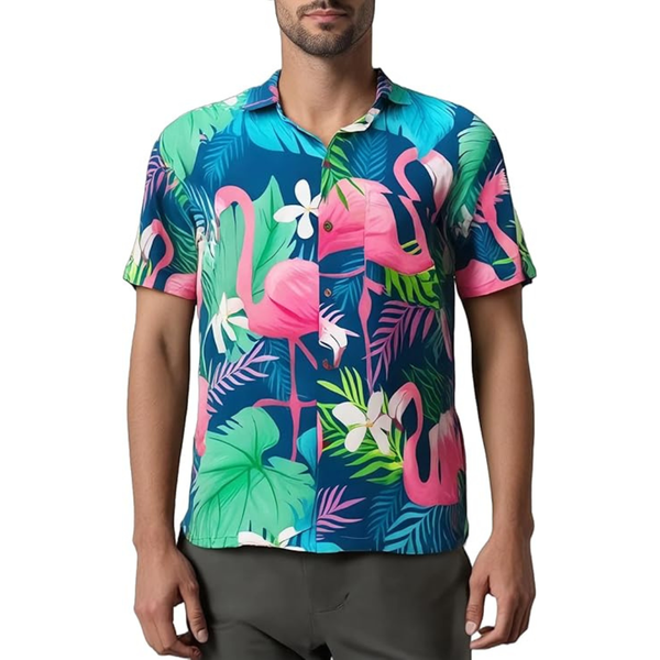 Unisex Hawaiian Flamingo Shirts (Various)