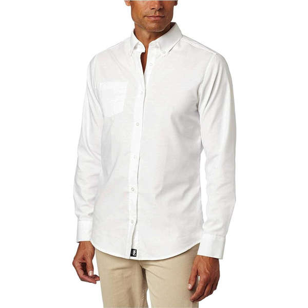 Lee Uniforms Men's Long Sleeve Oxford Shirt - M