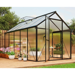 6ft x 10ft Polycarbonate Greenhouse With Aluminum Frame