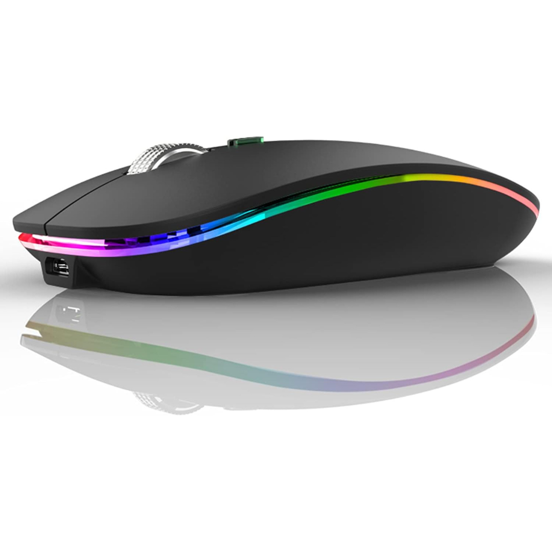 Uiosmuph G12 Slim LED Wireless Optical Mouse