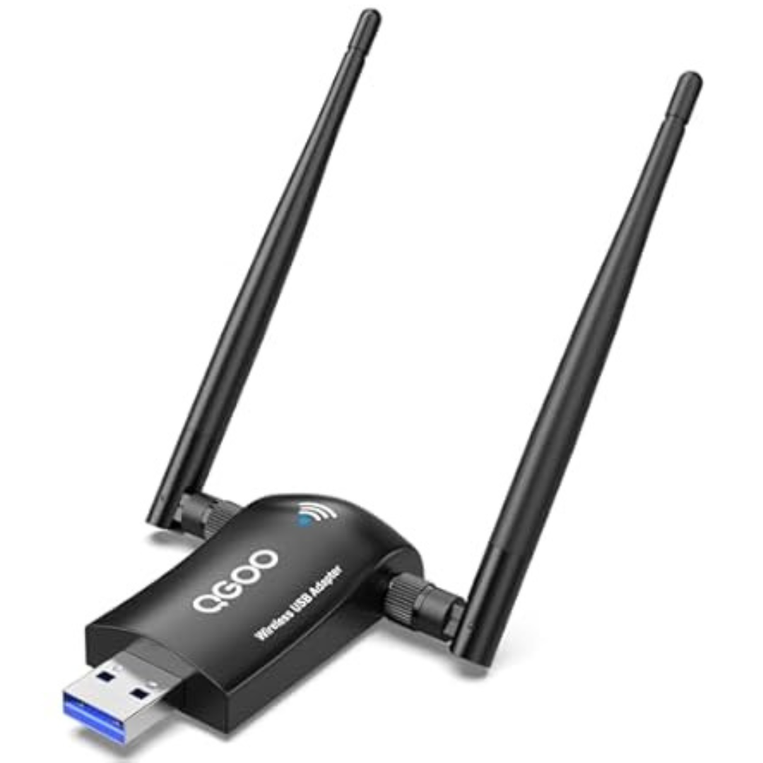 QGOO AC1300Mbps USB 3.0 Network Dongle Wireless WiFi Adapter