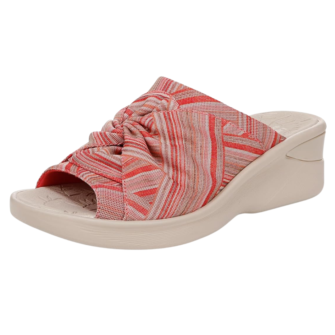 LifeStride Women's Smile 3 Wedge Sandal (Size 7 Wide)