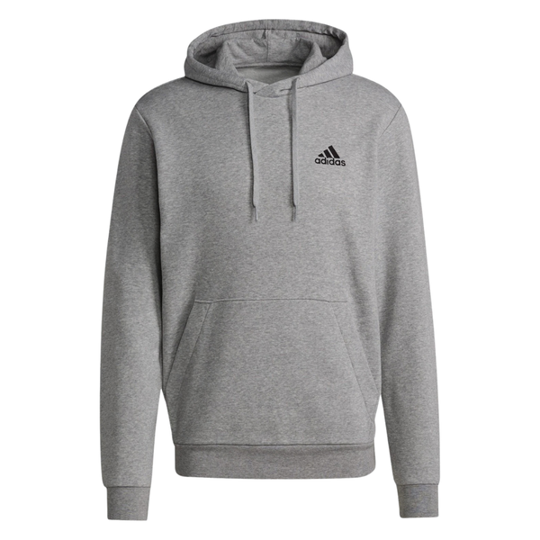 adidas Men's Essentials Fleece Hoodie (Black, S)