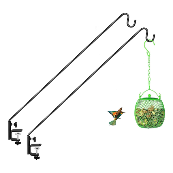 2-Pack Erytlly 28" Long Wall Mounted Deck Hook
